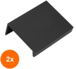 Ideal Feroluc Set 2 x Maner Model Hexis, 32 mm, Finisaj Negru (EDI-2xIFR-15203)