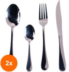 Grunberg Set 2 x Tacamuri Inox, 48 Piese, Grunberg (GUJ-2xGR482) Tacam