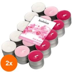Bolsius Set 2 x 30 Lumanari Pastila, Parfumate, Orhidee, 38 mm, 4 Ore, Bolsius (GIL-2xLCA-PBA30N-40-ORH)