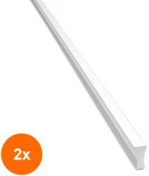 Ideal Feroluc Set 2 x Maner Model 806, 1200mm, Finisaj Aluminiu (EDI-2xIFR-16199)