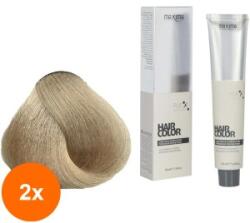 Maxima Set 2 x Vopsea Profesionala de Par Maxima, 9 Blond Foarte Deschis, 100 ml