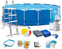 Intex 457 x 122 cm-es kerti medence állvánnyal 17 az 1-ben INTEX 28242 (28242-17W1)