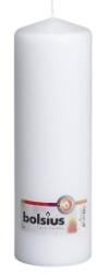 Bolsius Lumanare Stalp Alba, 250 x 78 mm, Bolsius (LCA-STB-250/78-02-WHI)