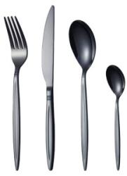 Grunberg Set 24 x Tacamuri din Inox Negre, Grunberg (BL386B24) Tacam