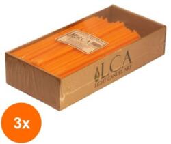 LCA Set 3 x Lumanari Decorative Galben, 200 g (GIL-3xLCA-LCA-KL-0.2-G)