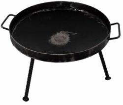 Z-tools Disc de Gatit, cu Picioare Detasabile, Otel, cu Margine de 4 cm, Diametru 46 cm (ZLN-EXT5717) Ceaun
