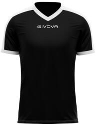 Givova Revolution sportpóló, fekete/fehér, L (MAC04.1003.L)