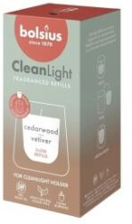 Bolsius Lumanare Rezerva, CleanLight Bolsius, Lemn de Cedru si Vetiver, 2 Bucati (LCA-BO-CL-REF2-16)