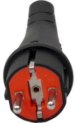 Z-tools Stecher din Plastic, Fara Cablu, 16A, cu Maner, Negru (ZLN-ZTS8415)