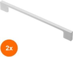 Ideal Feroluc Set 2 x Maner Model B0014, 320 mm, Finisaj Alb Mat (EDI-2xIFR-18333)