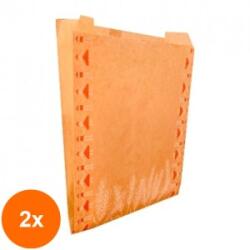 Bisbags Set 2 x 1000 Pungi din Hartie Universala, Natur, Model Traditional, 18 x 8 x 25 cm (SIB-2xBBG-PK1013)
