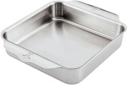Hestan Culinary Ovális sütőtál OVENBOND 20 x 20 cm, ezüst, rozsdamentes acél, Hestan (HEST48652)