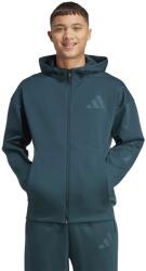 adidas Sportswear adidas Sportswear, Z. N. E. cipzáros bő fazonú pulóver kapucnival, Sötétkék, Olajkék, M (KB3709-M)