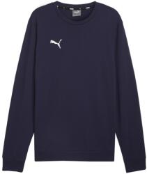 PUMA Team Goal férfi pulóver, sötétkék, pamut, standard szabású, M INTL