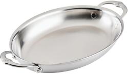 Hestan Culinary Ovális sütőtál ELŐÉTELEK 42 x 33 cm, ezüst, rozsdamentes acél, Hestan (HEST31723)