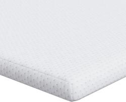 vidaXL Matracpárnák Fehér 140 x 190 cm 100% poliészter jacquard szövet 4.2 kg (4106182)