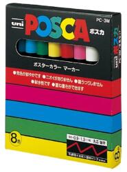 uni Filctoll UNI Posca PC-3M 8 db/készlet (TUPC3M8DB)