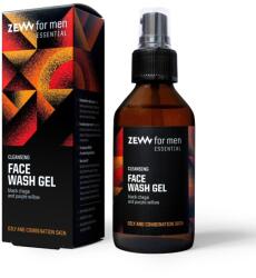 ZEW for Men Arctisztító gél zsíros, kombinált és pattanásos bőrre Zew férfiaknak 100ml