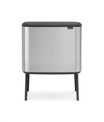 Brabantia Bo Touch 3 x 11 literes érintőfedeles fém szemetes - Inox (31 60 81) (316081)