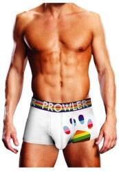 Prowler Férfi boxer Prowler PAW TRUNK, mancsnyomat, Progress Pride zászló színek, bőrbarát anyag, XS INTL (eroplace_4890808273562)