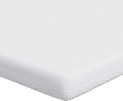 vidaXL Matracpárnák Fehér 90 x 190 cm 100% poliészter jacquard szövet 4.6 kg (4106277)