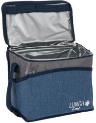 Welora Hőszigetelt élelmiszertároló táska, 9L, cipzárral, 26x16x21cm, kék farmer antracit (JM1192910)