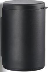 ZONE Coș pentru gunoi baie RIM 3, 3 l, montat pe perete, negru, aluminiu, Zona Danemarca (ZO14655) Cos de gunoi