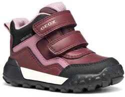 Geox télicipő TREKKYUP - burgundia 27