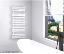 AREZZO design design Horizont Slim törölközőszárító acél radiátor 1200x500 mm, matt fehér (ARE-AR-HS12050MW)