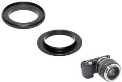 CARUBA Sony NEX - 49mm makró objektív fordító adapter (RR NEX 49)