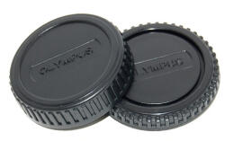 Caruba Olympus váz + hátsó objektív sapka szett (LB OL1)