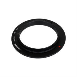 CARUBA Olympus 4/3 - 49mm makró objektív fordító adapter (RR OM 49MM)