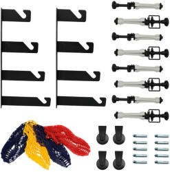 Caruba háttértartó rendszer (4 tekercs, falra szerelhető) (BGS 4)