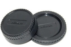 Caruba Nikon F váz + hátsó objektív sapka szett (LB NI1)