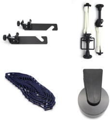 Caruba háttértartó rendszer (1 tekercs, Állvány/cső rögzítés) (BGS 5)