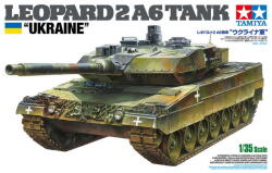 TAMIYA - 1: 35 Leopard 2 A6 Tank Ukraine (300025207 T) (300025207)