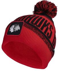 FANATICS Chicago Blackhawks Thrive Cuffed Pom Beanie Uni
