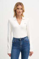 Tommy Hilfiger pamut hosszúujjú - bézs M - answear - 36 990 Ft