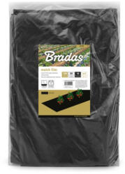 BRADAS Mulcsfólia lyukak nélkül, 1, 2 m x 50 m, 15 mikron fekete (AK-MFG1151200050BB)