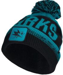 FANATICS San Jose Sharks Thrive Cuffed Pom Beanie Uni
