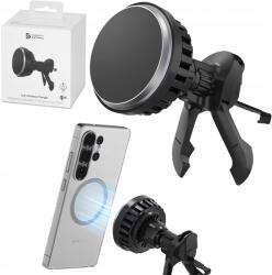 Samsung 15W Qi2 autós töltő, mágneses, szellőzőrácsba, vezeték nélküli töltés, USB-C (GP-PWU025WIB)