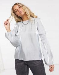 Topshop Szatén Női Ing Szürke 32 Xxs 1VAH