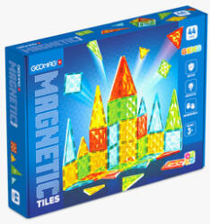 Geomag Magnetic Tiles Gems 44 (4102) Jucarii de constructii magnetice
