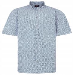 Espionage férfi ing, Size 4XL, 160cm, 100% pamut, mintás, rövid ujjú (SH414)