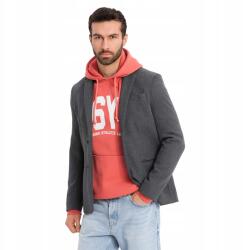 Ombre Férfi blézer grafit, gombokkal, Size L, 95% poliészter