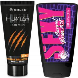 Soleo Hunter + Wild Tan bronzer, karotinolajjal, 125ml
