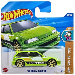 Mattel : HW: '70s vs. '90s: '90 Honda Civic EF (HYX90)