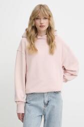 BOSS Orange pamut melegítőfelső - rózsaszín M