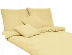 Darymex Frottír ágyneműhuzat, 200×220cm, krémszínű, 82% pamut, 2 párnahuzattal (5907761069008)