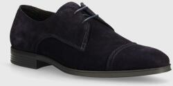 BOSS velúr félcipő Theon - sötétkék Férfi 46